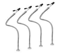 2/4Pcs Circuito Elettronico Morsetti Terza Mano Strumento di Saldatura PCB Supporto Flessibile Collo D'oca Braccio Aiutare Mano