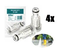 4x filtro dell'acqua con inserto 3/4 "raccordo per idropulitrice Kärcher K2 - K7