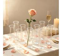 2/5/10/12/14 pezzi Vasi da decorazione per la casa versatili e minimalisti adatti per molteplici scene, applicabili per varie decorazioni e esposizioni di profumo di fiori, decorazioni per le vacanze 