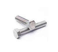 2/5/10/20/30/50 pz 1/4 5/16 3/8 1/2 5/8 3/4 Bullone a testa esagonale esterno in acciaio inossidabile 316 standard americano(3-8 (20pcs),1)