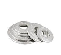 2/5/10/20/50 pz M3 M4 M5 M6 M8 M10 M12 M16 M20 In Acciaio Inox 304 Rondella di Bloccaggio stampa Rondelle di Bloccaggio Oblique (Size : M6 (50pcs))