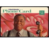 €2, €5, €10, €20. James Earl Jones (Set Di 4) - No D.C. Issue Carta Telefonica