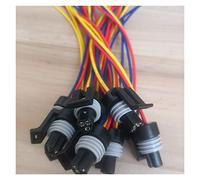 2/5/10 / 20pcs / lot 3 pin/way olio/sensore di pressione del combustibile con connettore con treccia Compatible With honeywell 100 150 250 PSI Compatible With Buick Delphi. (Color : 10pcs)