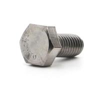 2/5/10/20pcs Lunghezza: 8-50mm M3 M4 M5 M6 M8 M10 A2-70 Acciaio inossidabile 304 Filettatura metrica completa Esagonale esterno Vite a testa esagonale esterna Bullone(16mm,M6 10pcs)