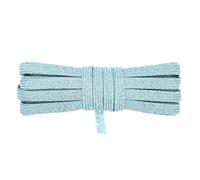 2 5 10 iarde 1/4" 6 mm elastico piatto sottile elastico in lattice glitterato corda quaderno passante per le orecchie vestito fai da te cucito rifinitura-blu chiaro glitter-2 iarde