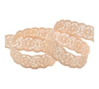 2,5,10 metri, 3/4" 20 mm, elastico in pizzo, elastico in spandex, fascia per capelli, reggiseno, biancheria intima, lingerie, fai da te, cucito, artigianato - color carne - 2 met