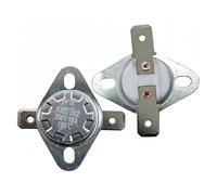 2/5/10 pezzi Termostato KSD302/KSD301 40-200 °C 16 A 250 V Ceramica 40 °C 50 °C 70 °C 80 °C 90 °C 100 °C 110 °C 120 °C 150 °C 200 gradi Normalmente chiuso(5PCS-16A-NC,180C)
