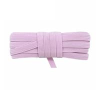 2 5 10 Yard 1/4" 6mm Corda elastica piatta sottile Glitter Latex Elastico Corda Quaderno Passante per le orecchie Vestito Fai da te Cucito Trim - -10 Yard