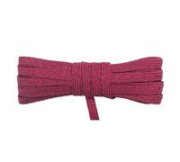 2 5 10 Yard 1/4" 6mm Corda elastica piatta sottile Glitter Latex Elastico Corda Quaderno Passante per le orecchie Vestito Fai da te Cucito Trim-Rosso Glitter-10 Yard