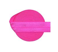 2/5/10 Yard 3/4 Inch 20 mm Plain Fold Over Elastic Foe Spandex Nastro di Raso Fascia per Capelli Fascia per Capelli Vestito Cucito Trim Rosa Rosso 1,8 m