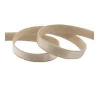 2 5 10 Yard 3/8 "10mm Lucido Tracolla per reggiseno Fascia elastica in nylon Spandex Nastro per spalle Intimo Lingerie Abito Cucito Trim-Tan-5 Yards