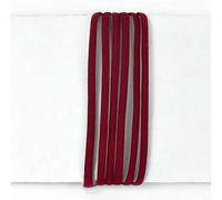 2/5/10M 3/5mm Elastico in Nylon con Anima in Olio, Elastici per Capelli, Cinghia Elastica, Nastro Elastico, Accessori per Cucito Fai da Te - Vino - 3,0mm - 10 Metri