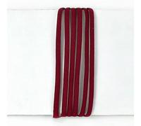 2/5/10M 3/5mm Elastico Nucleo Olio Corda di Nylon Anello per Capelli Orecchio Appeso Elastici Cinghia Nastro Elastico Accessori per Cucito Fai da Te-Vino-5mm-20Metri