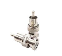 2/5/10PCS BNC Maschio A Maschio Connettore BNC Maschio A Testa Maschio Adattatore for CCTV Telecamera di Sorveglianza video(10PCS)