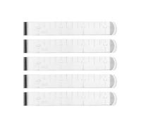 2/5/10Pcs Clip di Cucito In Acciaio Inox Orlatura Clip 3 Pollice Cucito Clip Righello di Misura Per Tessuto Pinning Marcatura Tessuto Pinning