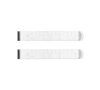 2/5/10Pcs Clip di Cucito In Acciaio Inox Orlatura Clip 3Inch Cucito Clip Righello di Misura Per Tessuto Pinning Marcatura Misura Righello Clip