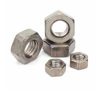 2/5/10Pcs M1.6 M2 M2.5 M3 M4 M5 M6 M8 M10 M12 M14 M16 Titanio Dado Esagonale