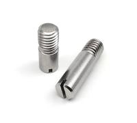 2/5/10X M2 M2.5 M3 M4 M5 M6 M8 M10 GB878 304 In Acciaio Inox Filettatura Esterna Cilindrica Posizione Fissa albero Rotolo Spina di Riferimento Facile da applicare (Size : M3 10pcs, Color : 35mm)