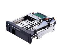 2.5+3.5 Inch Dual Bay SATA Interno Hard Drive Tray SSD HDD Mobile Rack per 5.25 "Device Bay Docking Station