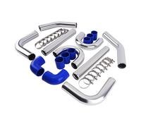 2.5" 64mm 6061 Aluminum Universale Intercooler Turbo Piping Hose Pipe Kit