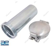 Tappo serbatoio carburante ribaltabile in lega Aston da 2,5" + collo di riemp...