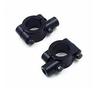 2,5 cm 25 mm manubrio M10 10 mm specchio morsetto adattatore di montaggio per Cruiser chopper Dirt bike Dual sport Cruiser ATV OFF-ROAD Custom