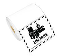 2,5 cm Core - 4 x 3 Zebra Compatible Direct Thermal Labels for Zebra desktop stampante 1 Inch Core - 4 x 3 - Prime - 04 Rolls Amazon Prime - 04 Rolls