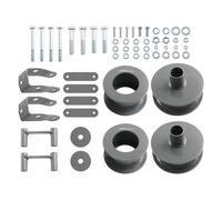 2.5" Front 2"Rear Leveling Lift Kit Silver Extender Fit Jeep Wrangler JK 2009-16