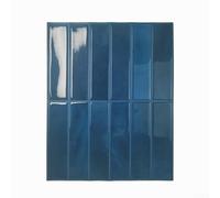2,5 mm di spessore adesivo da parete piastrelle backsplash per cucina e bagno con modelli HD che imitano i disegni tradizionali delle piastrelle e adesione sicura (YJC0180)