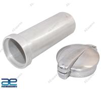 2.5 " Monza Lega Flip Up Tappo Serbatoio + Lega Filler Collo Per BSA Triumph Aes