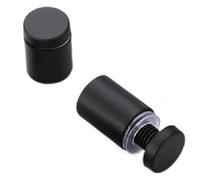 2-5 pezzi di viti distanziatrici for cartelli in acciaio inossidabile multicolore, diverse misure(Black Colour,19x30 2pcs)