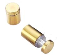 2-5 pezzi di viti distanziatrici for cartelli in acciaio inossidabile multicolore, diverse misure(Gloden Colour,19x20 2pcs)