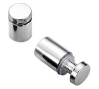 2-5 pezzi di viti distanziatrici for cartelli in acciaio inossidabile multicolore, diverse misure(Sliver Colour,16x30 3pcs)