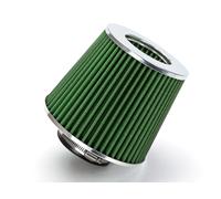 2.5 " Pollici Ingresso Aria Aspirazione Cono Asciutto Universal Verde Filtro Car