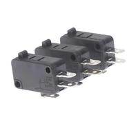2/5 PZ KW1-103 Microinterruttore for porta forno a microonde Adatto for microonde Lavatrice Riso Cuociriso 16A 250V 2 Pin (Normalmente Chiuso)(2pcs)