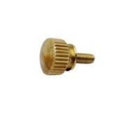 2-5 PZ M3 M4 M5 M6 Stringere A Mano In Ottone Viti Zigrinate Torsione di Rame Bulloni Zigrinati Computer Chass Bullone Vite a testa zigrinata A1 (Color : 16mm, Size : M4 5pcs)