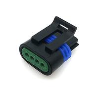 2/5 Set 2 3 4 5 6 Pin Delphi Gm. Connettore sensore sigillato Auto Female Plug 12162195 12162182 12162185 12162825 12066317 12162261 (Color : Follow me cheaper4, Size : 5sets of 4P Black)