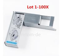 2.5" To 3.5" Adapter Bracket For Dell Caddy Tray KG1CH F238F X7K8W Hot-Swap