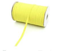 2/5 yards/lotto 6 mm nastro elastico filo dorato glitter elastico spandex fascia per rifiniture cucito tessuto fai da te abbigliamento accessori da cucito-giallo-5 yard