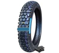 2.50-14 60/100-14 Pneumatico per Moto da Cross e Camera D'aria con Battistrada Circolare per Anteriore o Posteriore per Moto da Cross, Spessorato per Uso Quotidiano, 300 KPa 39L