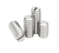 2/50 M1.2 M1.4 M1.6 M2M2.5 M3 M4 M5 M6 M8 M10 M12 GB73 DIN551 Bullone senza testa con testa piatta e intaglio in acciaio inossidabile(16mm,10pcs M6)