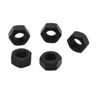 2-50 pezzi di dado esagonale metrico DIN934 in acciaio al carbonio ossido 8.8 di grado nero M2 M2.5 M3 M4 M5 M6 M8 M10 M12 M14 M16 M18 M20 M22 M24(M8 5pcs)