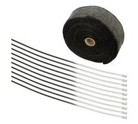 2" 50FT fibra di vetro Manifold Header Pipe Motorcycle Exhaust Heat Wrap caldo