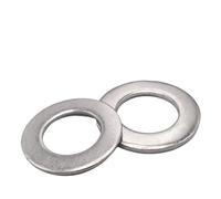2/50PC M2.5 M3 M3.5 M4 M5 M6 M8 M10 M12 M14 M16 A2-70 304 In Acciaio Inox di Grandi Dimensioni Oversize Grande più ampia Rondella Piatta Guarnizione Piana(M16 2pcs)