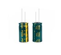 2-50pcs 10V 16V 25V 35V 50V 400V High Frequency Low Aluminum Capacitor 100UF 220UF 330UF 470UF 680UF 1500UF 2200UF 3300UF EKFBQBGW(16V1200UF 10PCS)