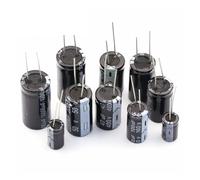 2-50pcs 10V 16V 25V 35V 50V 63V 100V Aluminum Electrolytic Capacitor 100UF 220UF 330UF 470UF 680UF 1000UF 2200UF 3300UF 4700UF MQXFCZUX(400V33uF 10PCS)