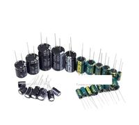 2-50PCS Electrolytic Capacitance 400V 1/2.2/3.3/4.7/6.8/10/12/15/22uF 33/47/68/82/100/120/150uF NWPNLXEA(15UF 8X16 10PCS)