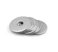 2/50X M2.5 M3 M3.5 M4 M5 M6 M8 M10 M12 M14 M16 A2-70 304 Acciaio inossidabile Rondella piatta di grandi dimensioni, sovradimensionata, grande, più larga, guarnizione semplice(M2.5 50pcs)
