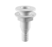 2.5cm Nylon Bianco Passascafo Sentina Pompa E Aeratore Tubo Raccordo per Barche