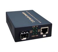 2.5G SFP TranFor SCeiver ottico compatibile con per convertitori multimediali per fibra monomodale SC 1310 lunghezza d'onda 1550nm Tensione in ingresso CC 12V